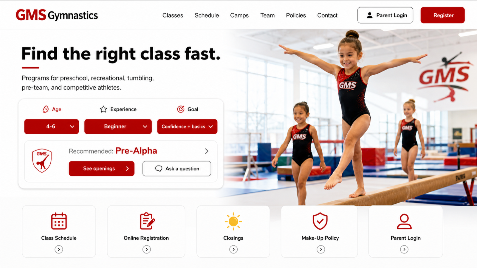 Parent Fast Path concept.